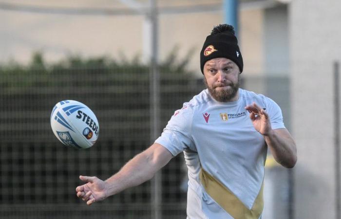 Rugby League: “Mi único objetivo siempre ha sido volver y terminar mi carrera en Perpignan”, asume el segunda línea Elliott Whitehead