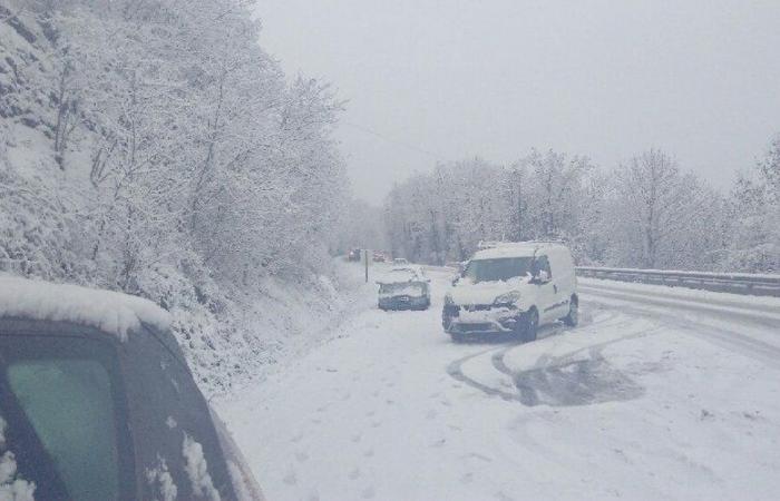 Nieve por encima de los 1.000 metros en Aveyron