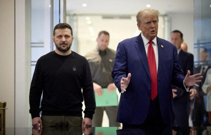 Zelensky “agradecido” a Trump por su “fuerte determinación” de poner fin al conflicto