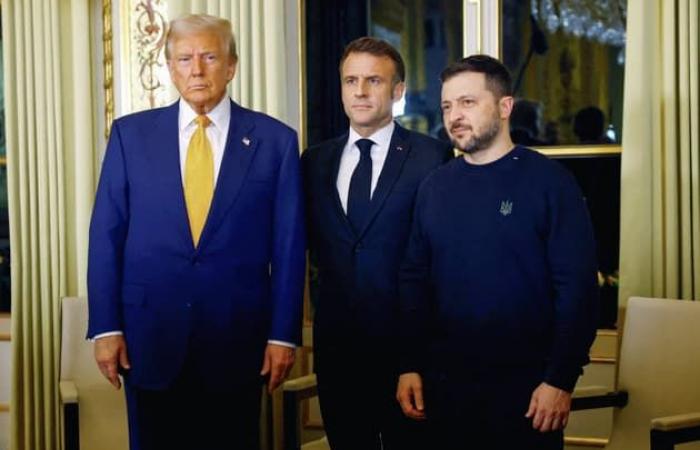 Zelensky cree que Trump quiere una paz “duradera” y “justa” tras su reunión en París