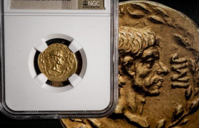 La sorprendente historia de una moneda de oro romana con la imagen de Bruto vendida por 1,98 millones de euros en una subasta