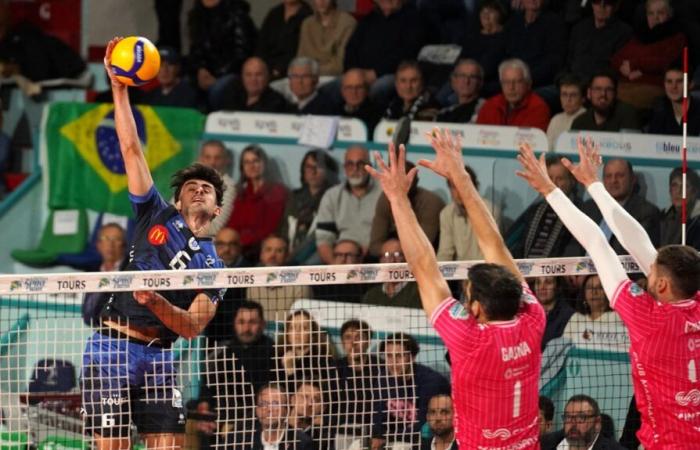 El Tours Volley-Ball firma un rápido éxito contra Sète y entra entre los 8 primeros