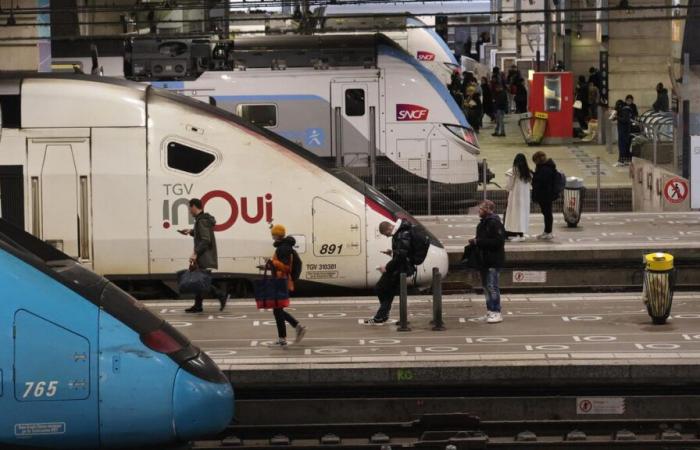 Huelga en la SNCF: tráfico “normal” para los TGV este jueves 12 de diciembre, ligeras perturbaciones en las líneas regionales