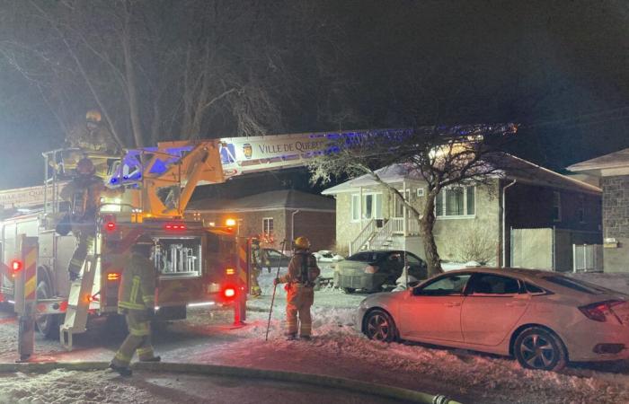 Dos incendios en Quebec