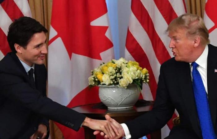 Canadá como estado número 51: Trump llama “gobernador” a Justin Trudeau