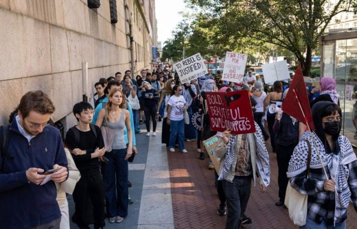 Alianza de estudiantes antiisraelíes de la Universidad de Columbia prohibida en Instagram