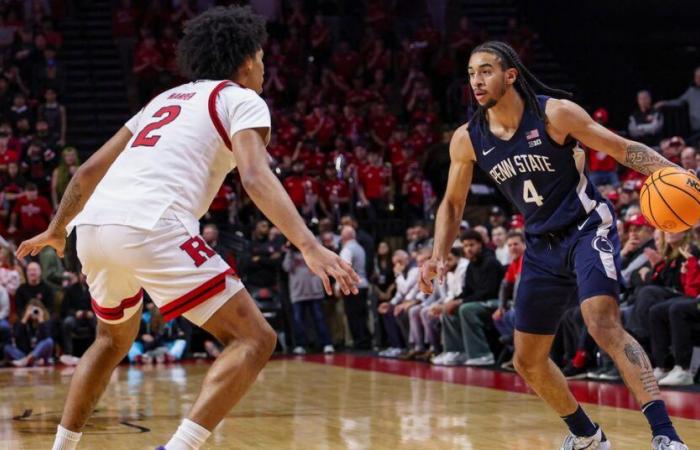 El regreso se queda corto: Rutgers 80, Penn State 76