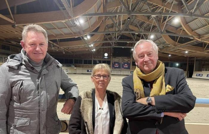 Odile Nolet, directora de la escuela de equitación del polo hípico de Deauville, se jubila