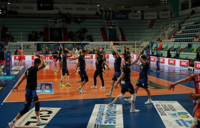 El Tours Volley-Ball firma un rápido éxito contra Sète y entra entre los 8 primeros