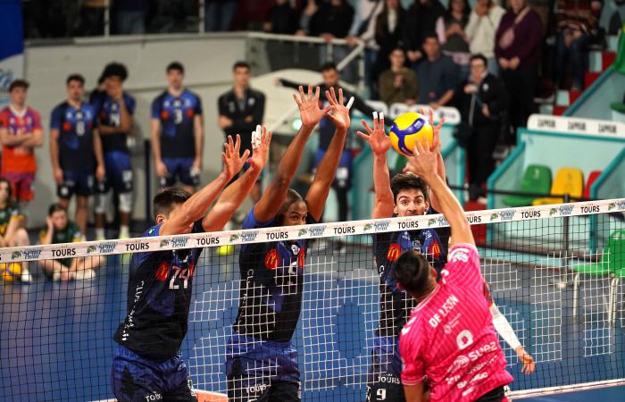 El Tours Volley-Ball firma un rápido éxito contra Sète y entra entre los 8 primeros