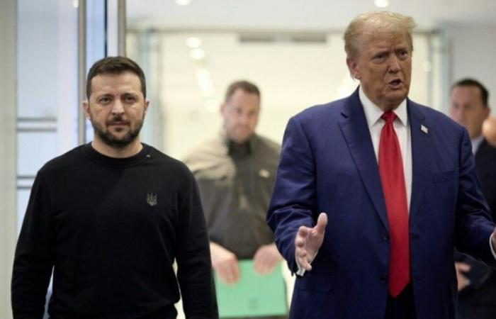 Ucrania: Zelensky “agradecido” a Trump por su “fuerte determinación” de detener la guerra