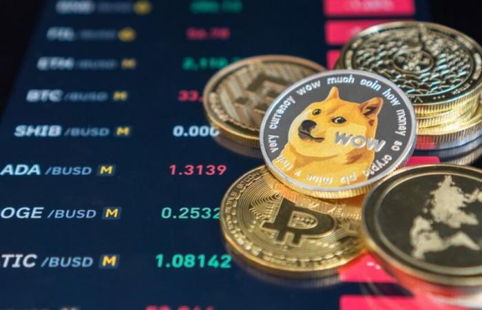 Dogecoin, XRP y Solana se deslizan mientras el precio de Bitcoin cae por debajo de $ 97,000