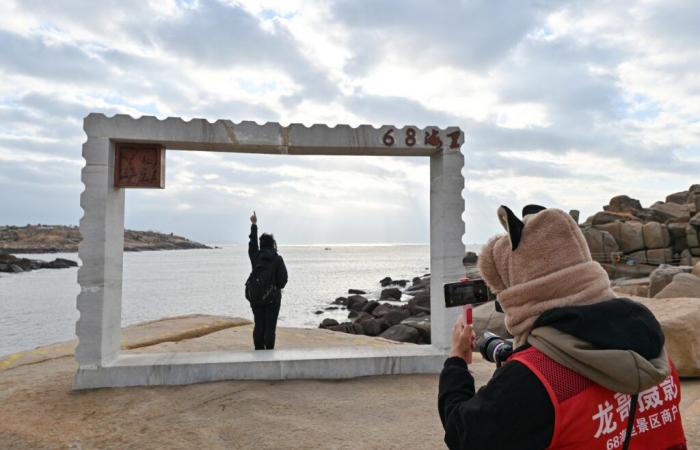 Frente a Taiwán, turistas chinos optimistas