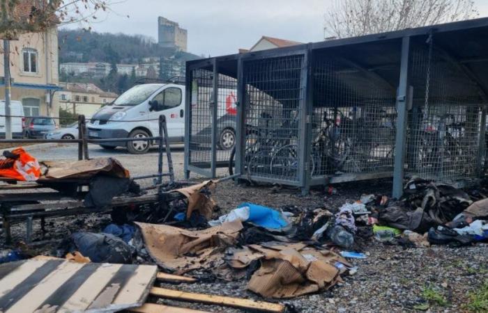 Cresta. Se incendió un garaje para bicicletas cerca de la estación: lo que sabemos