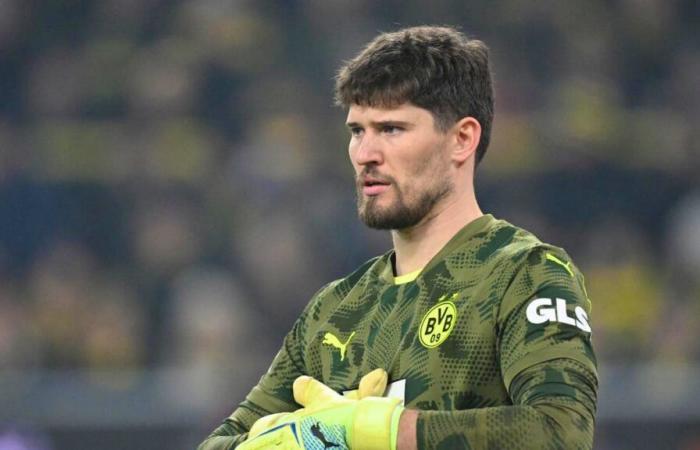 Liga de Campeones: el Dortmund pierde con Gregor Kobel en la portería