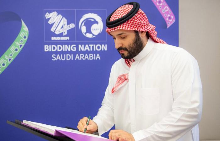 El Príncipe Heredero de Arabia Saudita anuncia el establecimiento de la Autoridad Suprema para albergar el Mundial de 2034 deportes