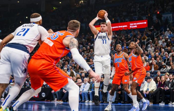 La dura noche de Luka es un mérito para la defensa del OKC