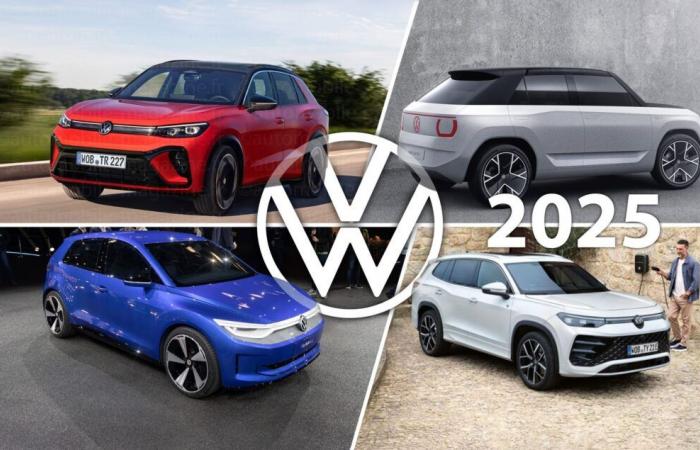 Todos los futuros Volkswagen se esperan para 2025