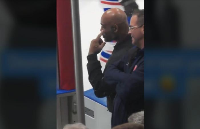 Un jugador quería pelear con Donald Brashear, que ahora es un entrenador