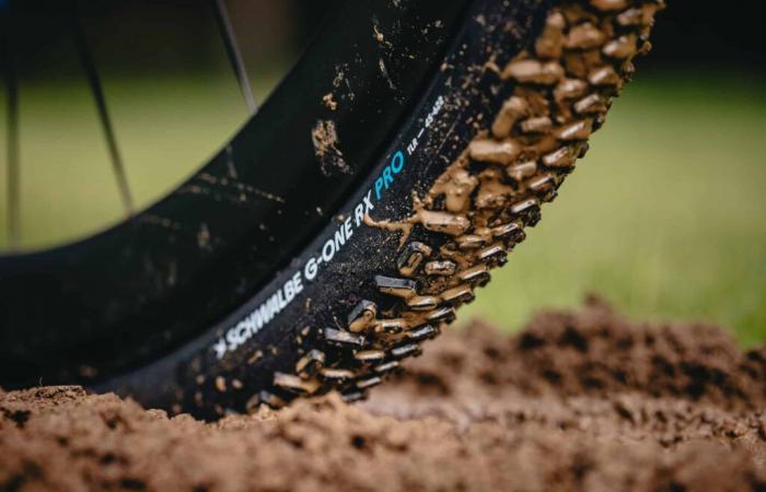 Schwalbe G-One RX Pro: un neumático gravel para rodar rápido en invierno ⋆ Vojo