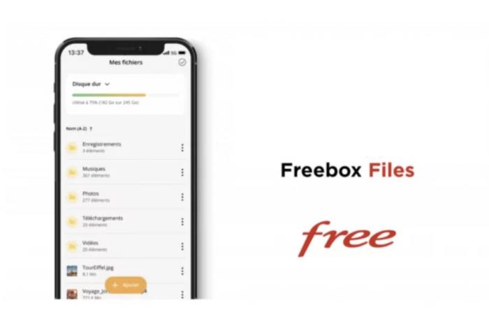 Free lanza una nueva actualización de Freebox Files en iOS