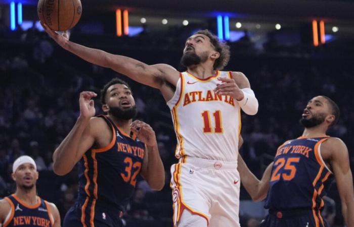 Tirando los dados camino a Las Vegas, Trae Young demuestra que siempre es una apuesta segura en MSG