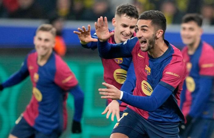 Espectáculo asegurado: Barcelona debe sacudirse tres veces al Dortmund en una mitad de montaña rusa