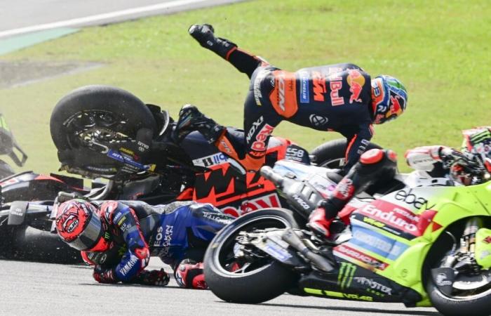 865 caídas, ¡todas las estadísticas de accidentes de 2024 en MotoGP!