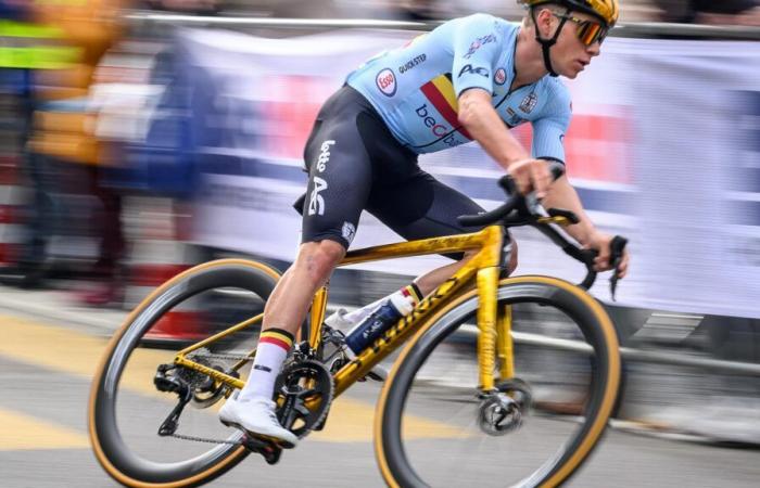 Remco Evenepoel, la estrella del ciclismo belga, lanza en su nombre una campaña de prevención tras su accidente