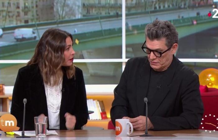 malestar en Télématin, un columnista se enoja con Marc Lavoine, interviene Flavie Flament