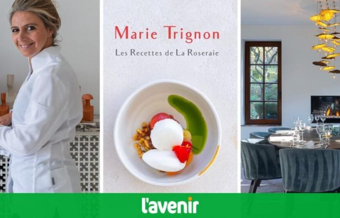 El primer recetario de Marie Trignon, chef estrella de La Roseraie en Modave: “Recetas familiares revisitadas”