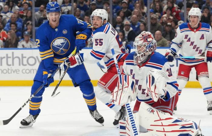 NHL On Tap: Sabres reciben a los Rangers, buscan poner fin a una racha de 7 juegos