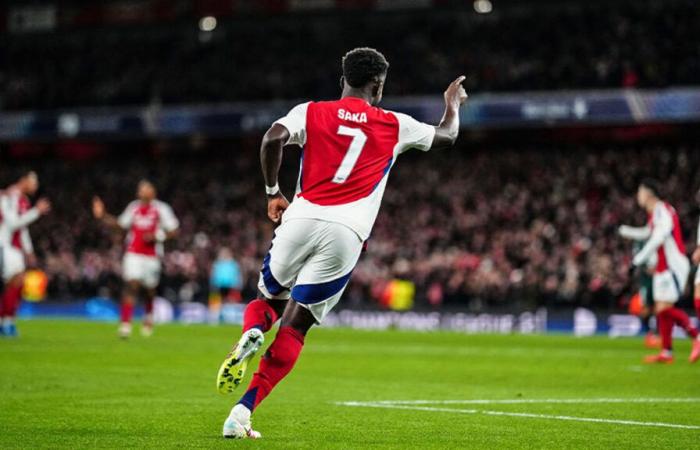 Bukayo Saka es un héroe en el Arsenal después de una fácil victoria contra el Mónaco, con el AC Milan superando al Estrella Roja con gran dificultad