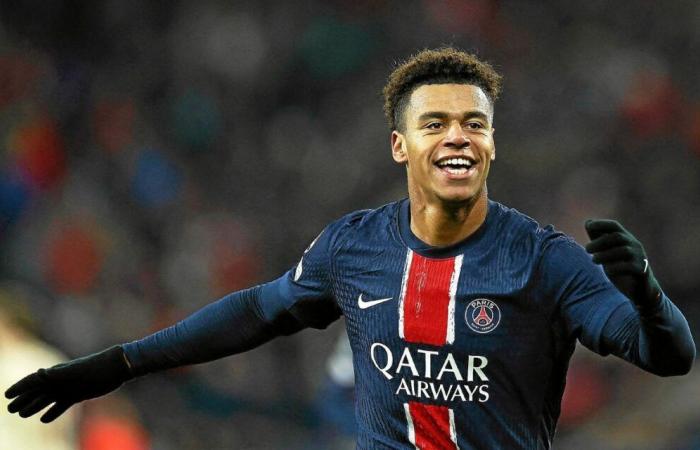 “Es una obra de arte”, el primer gol del ex Rennais Désiré Doué con el PSG en vídeo