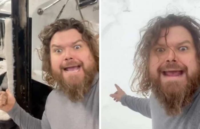 Este quebequense tiene un gran éxito en TikTok mostrando equipos para quitar la nieve