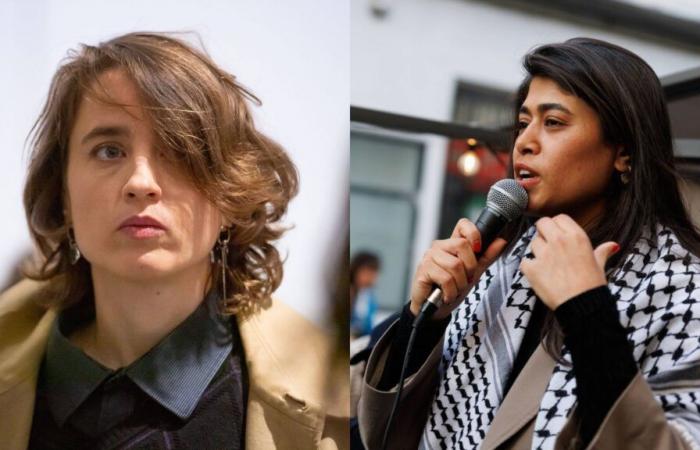 Rima Hassan apoya a Adèle Haenel