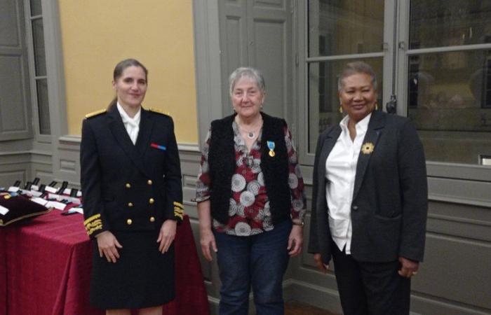 Cahors. Bernadette Adrian recibió la medalla de oro