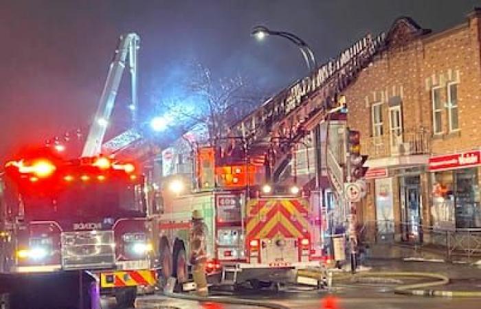 Varias casas dañadas por el incendio de Jarry en Montreal