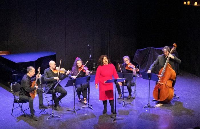 Blagnac. Regreso del concierto a la luz de las velas en la iglesia.