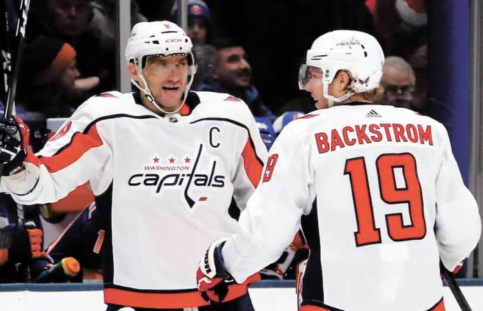 Ovechkin y Backstrom se reencuentran en el hielo