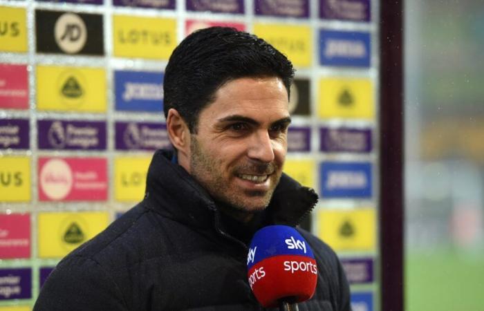 Arteta admite la crisis de lesiones del Arsenal e insinúa que Tierney podría jugar esta noche