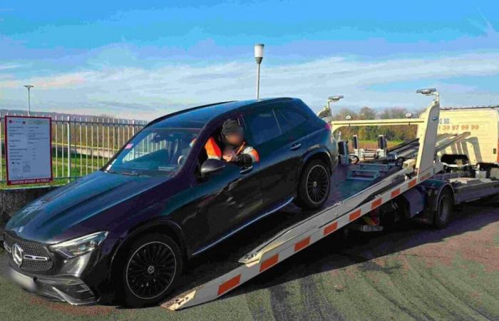 visto a exceso de velocidad, el automovilista había pagado