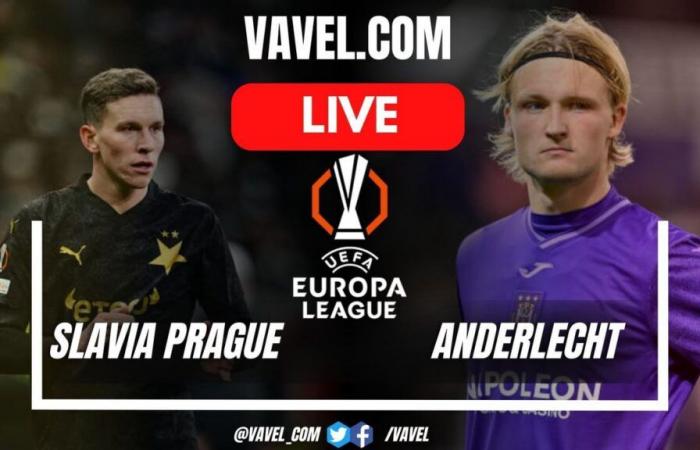 Slavia Praga vs Anderlecht Actualizaciones de resultados EN VIVO, información de transmisión y cómo ver el partido de la UEFA Europa League | 12 de diciembre de 2024