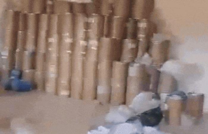 Ver: Video muestra un almacén de drogas en Siria lleno de ‘cocaína de pobres’