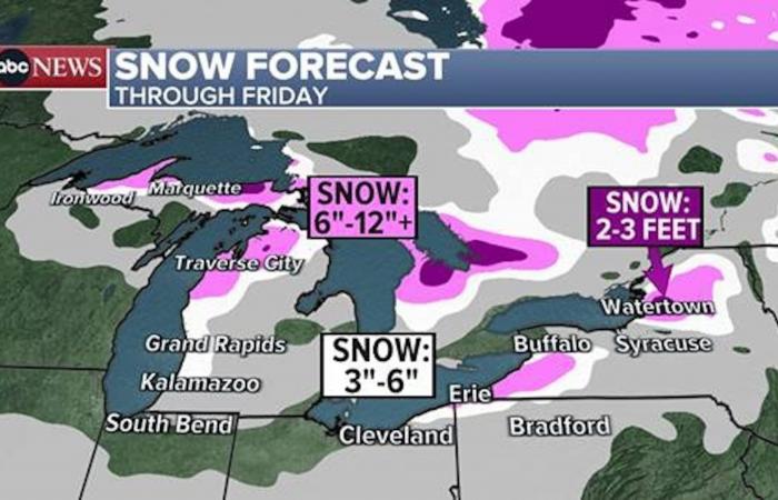 Explosión ártica cubrirá gran parte de EE. UU. con temperaturas bajo cero