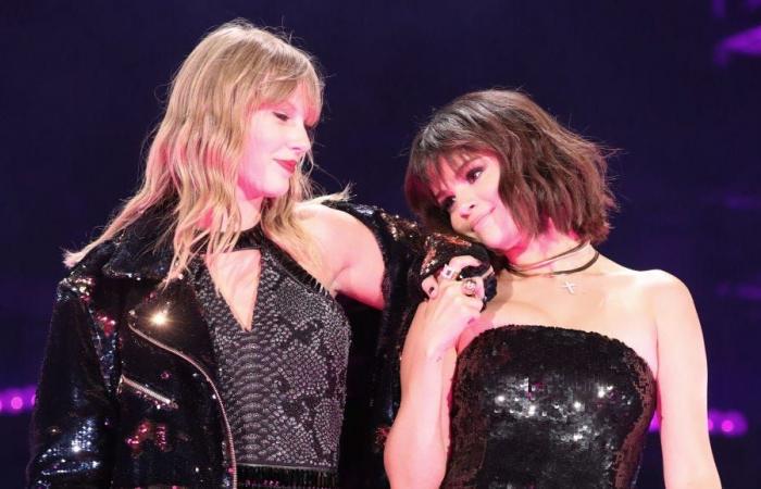 Vea la gran respuesta de Taylor Swift al compromiso de Selena Gomez