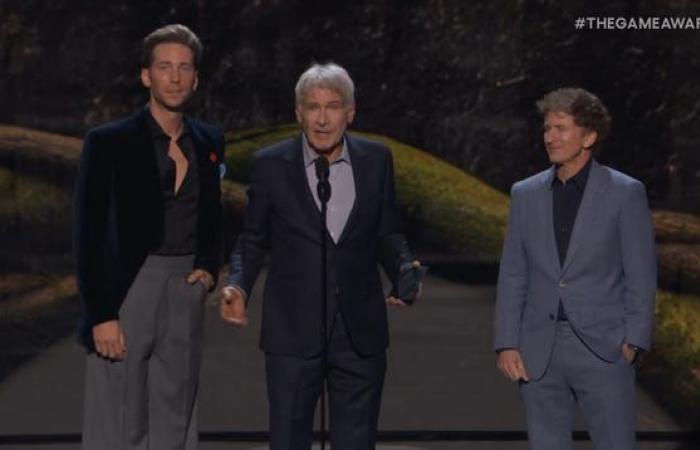 Harrison Ford apareció en los Game Awards