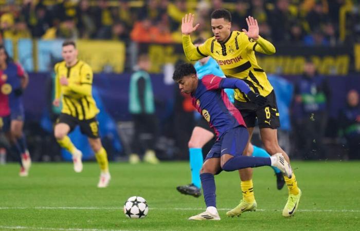 Valoraciones de los jugadores del Borussia Dortmund tras la derrota por 3-2 ante el Barcelona