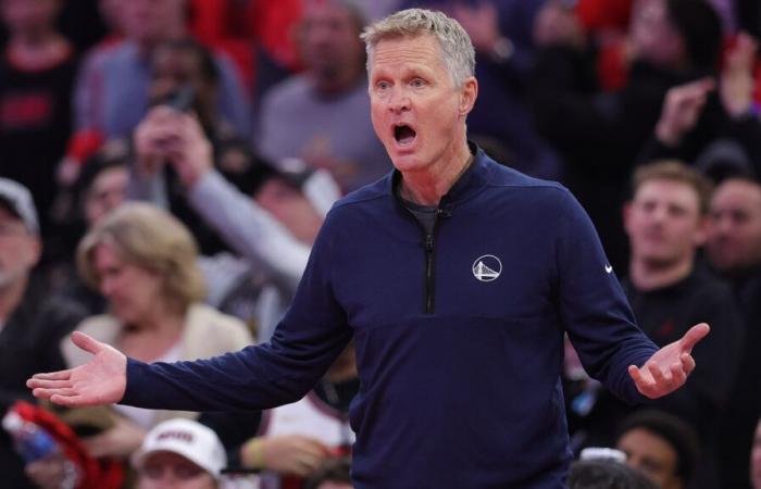 Kerr critica el arbitraje “desmedido” en los últimos segundos de la derrota de Dubs