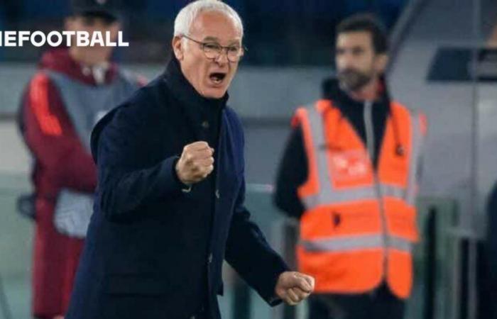 Claudio Ranieri elogia la actuación “positiva” de la Roma en la victoria por 3-0 sobre el SC Braga